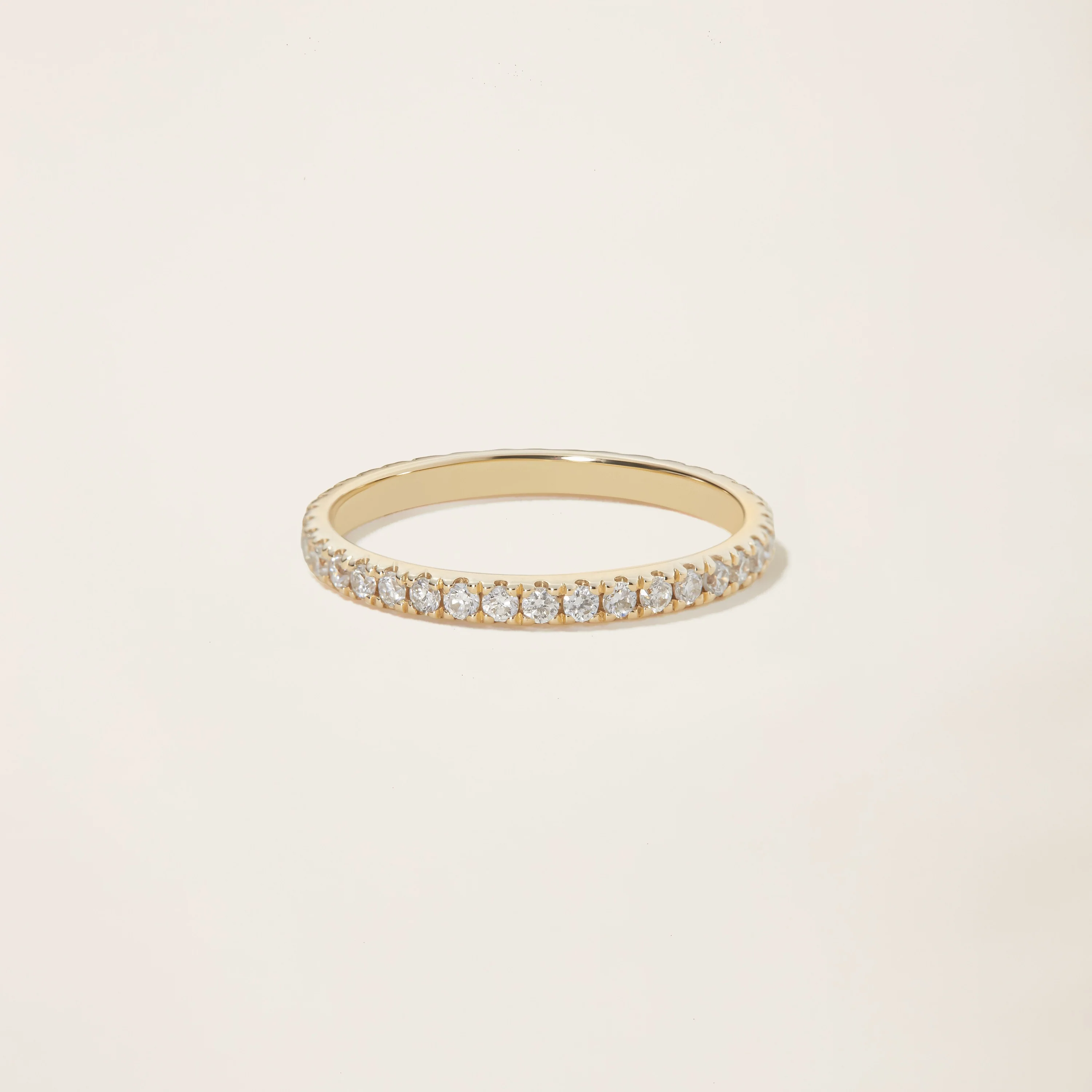 14k Solid Gold Dalton Diamond Eternity Band