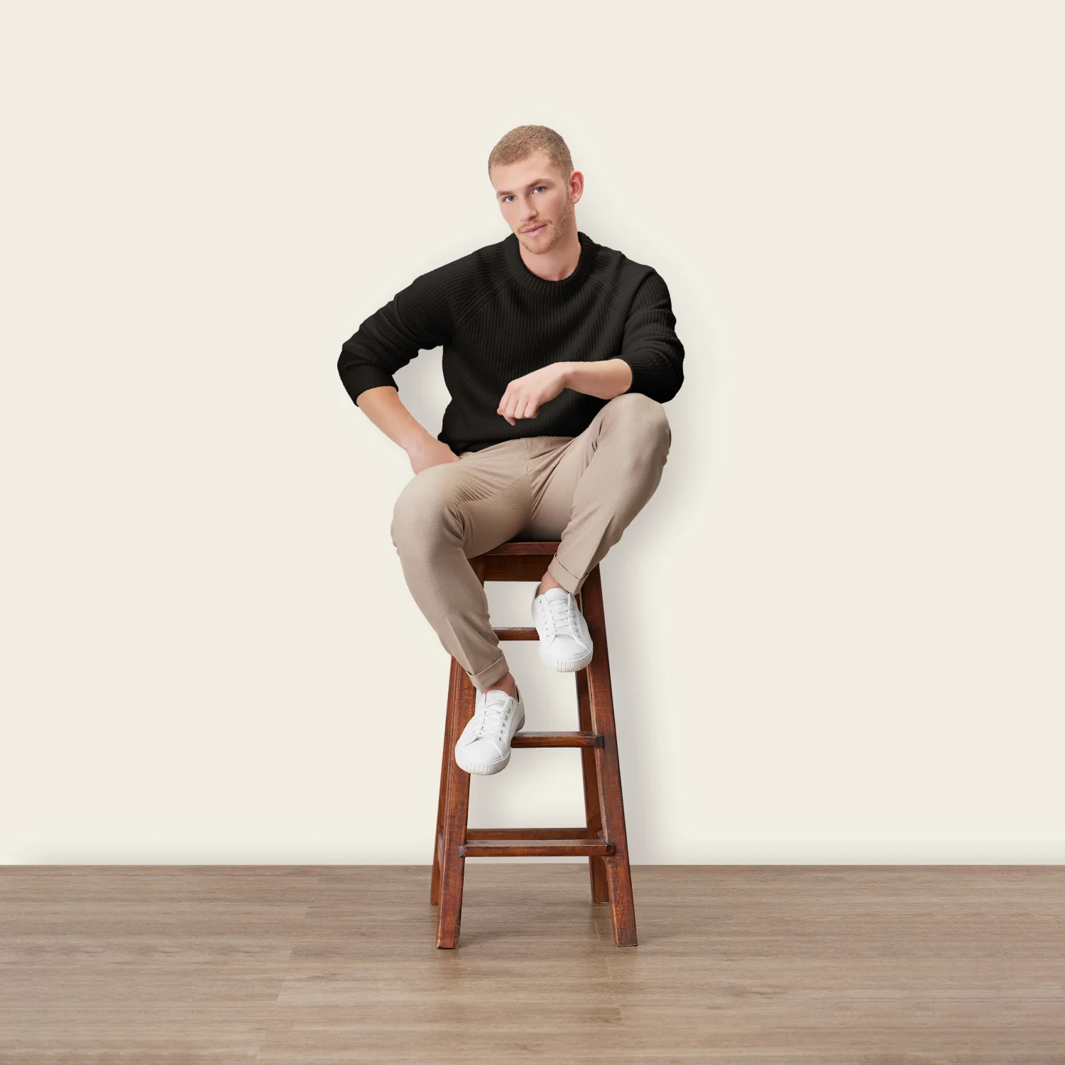 Aidan Chunky Cashmere Crewneck - Image 7