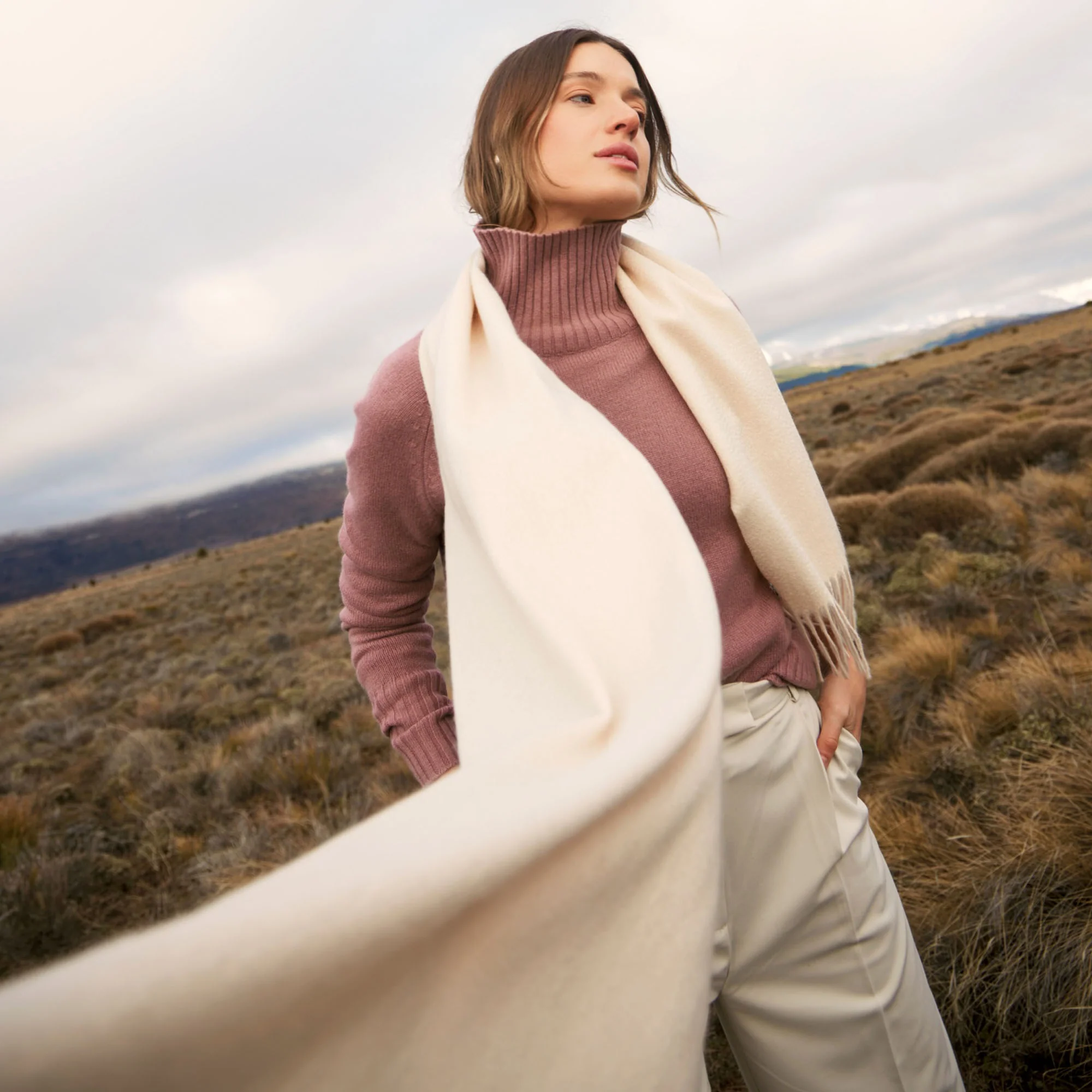 Casey Cashmere Scarf - Image 23