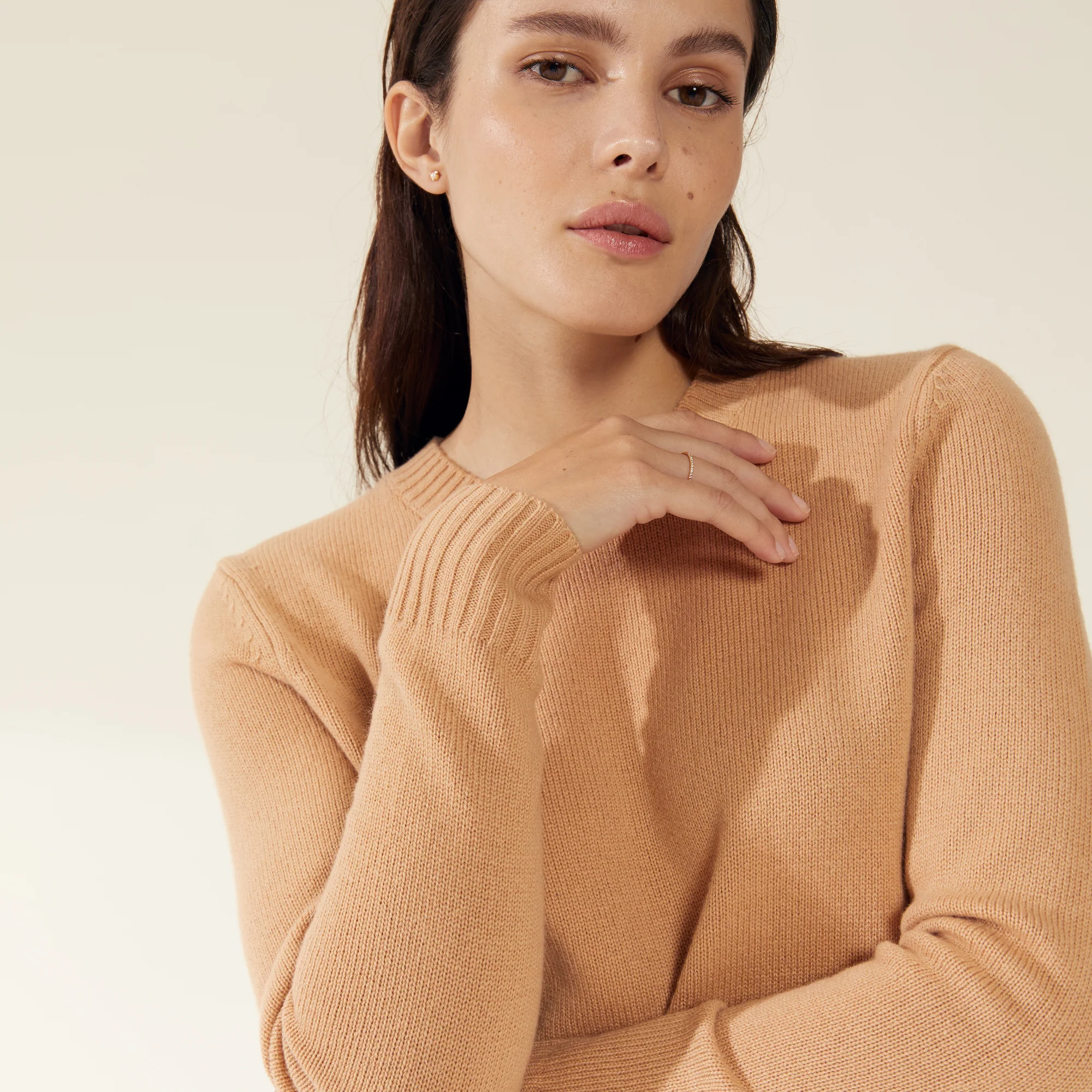 Mila Cashmere Boxy Crop Sweater - Image 19