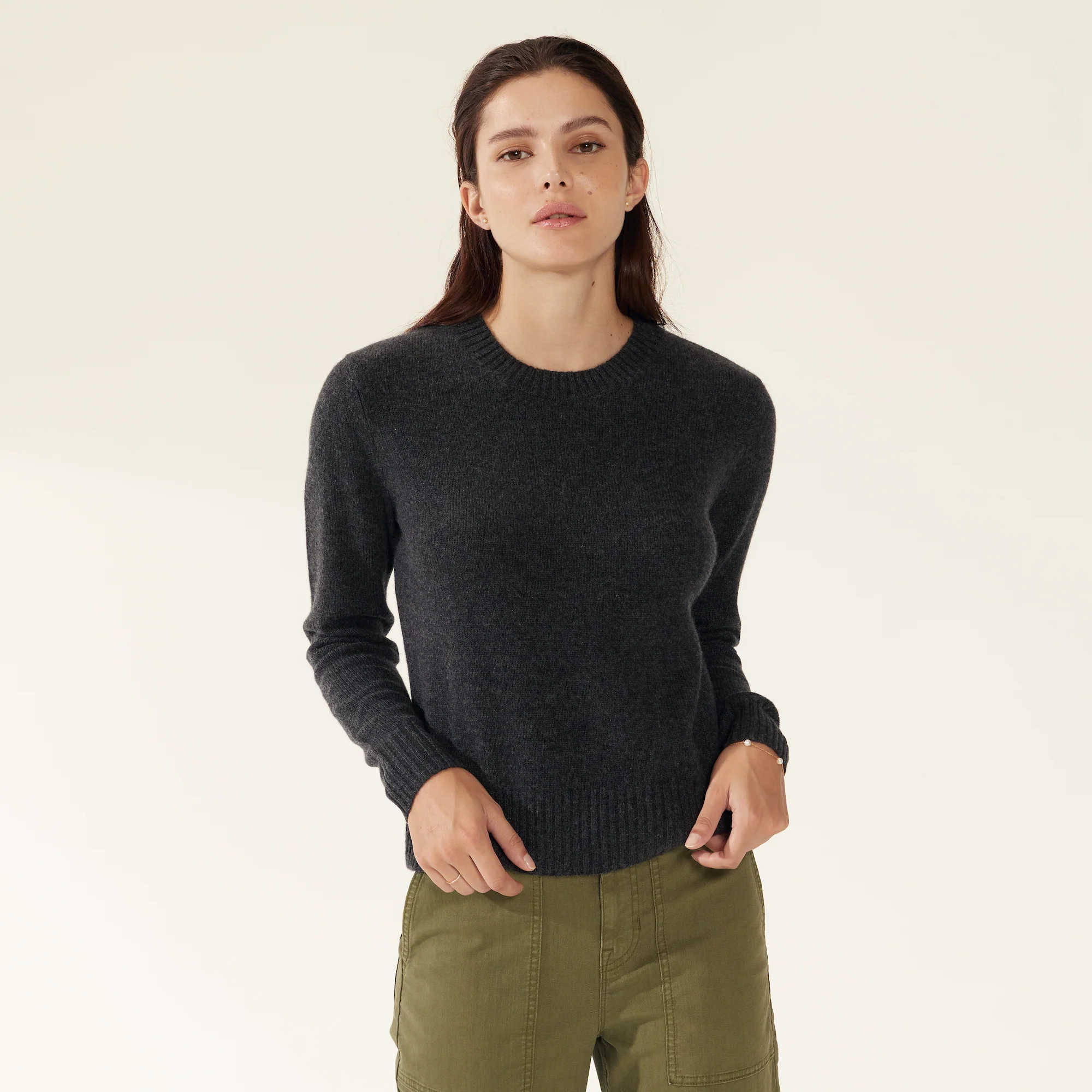 Mila Cashmere Boxy Crop Sweater - Image 29