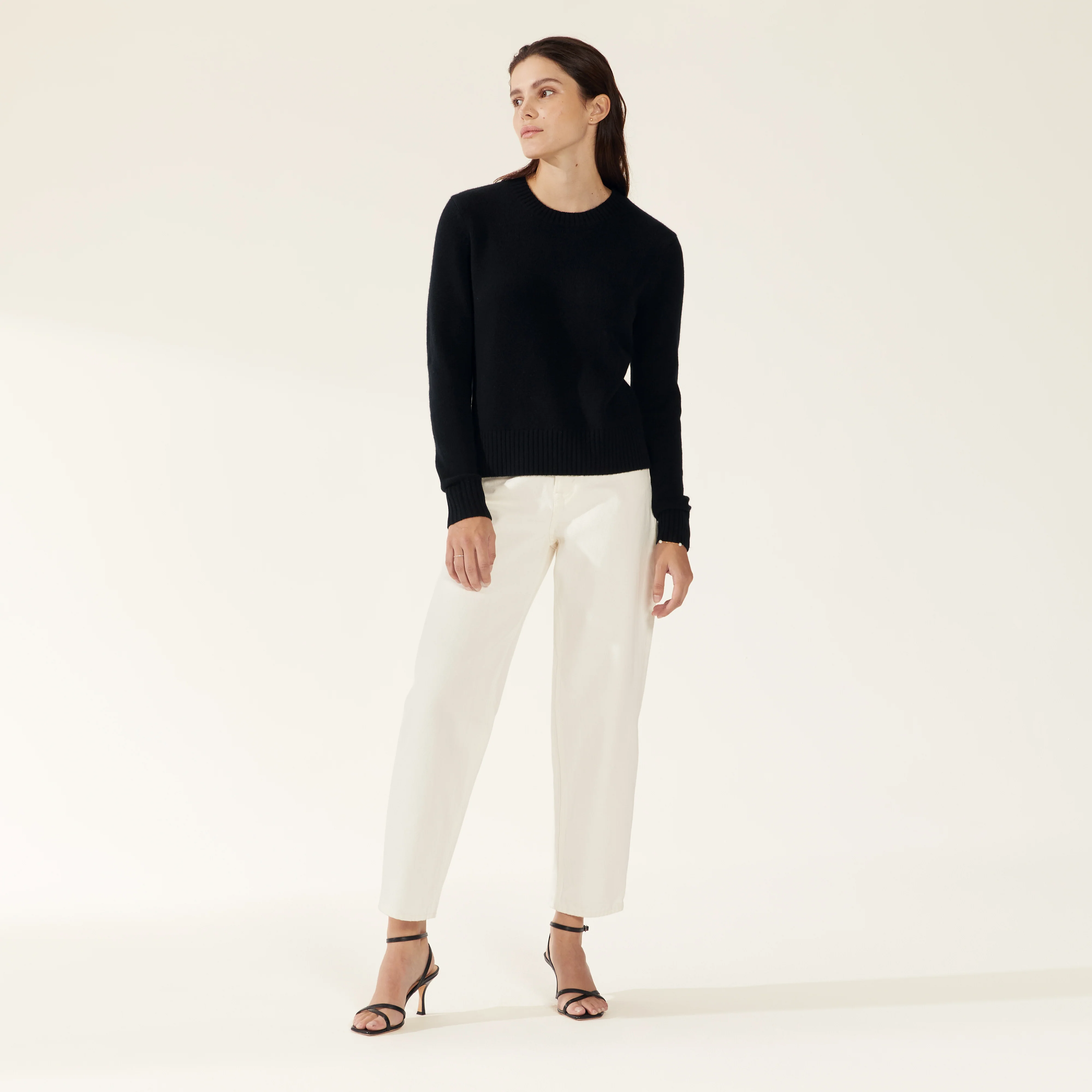 Mila Cashmere Boxy Crop Sweater - Image 41