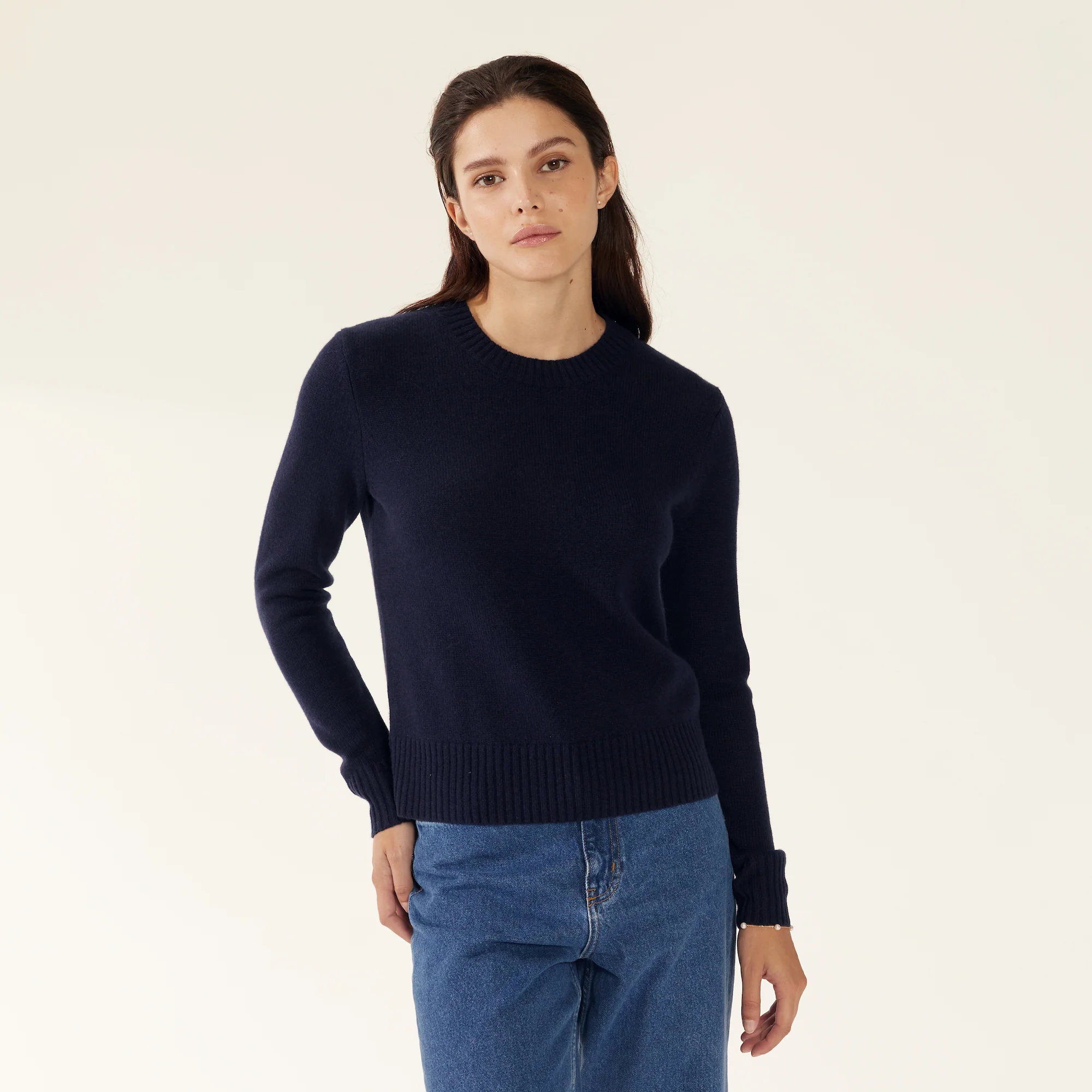 Mila Cashmere Boxy Crop Sweater - Image 46