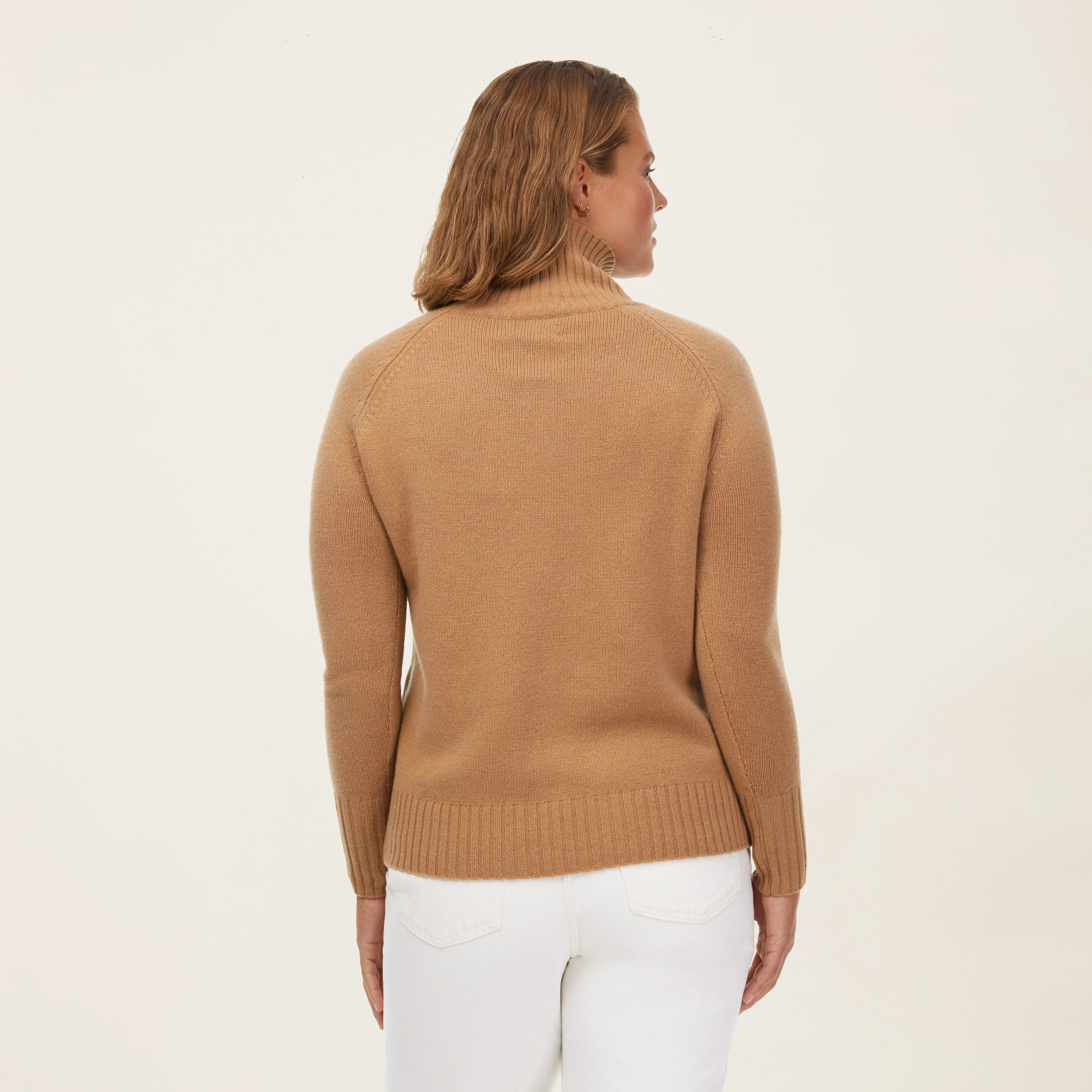 Emma Cashmere Relaxed Turtleneck Sweater - Image 29