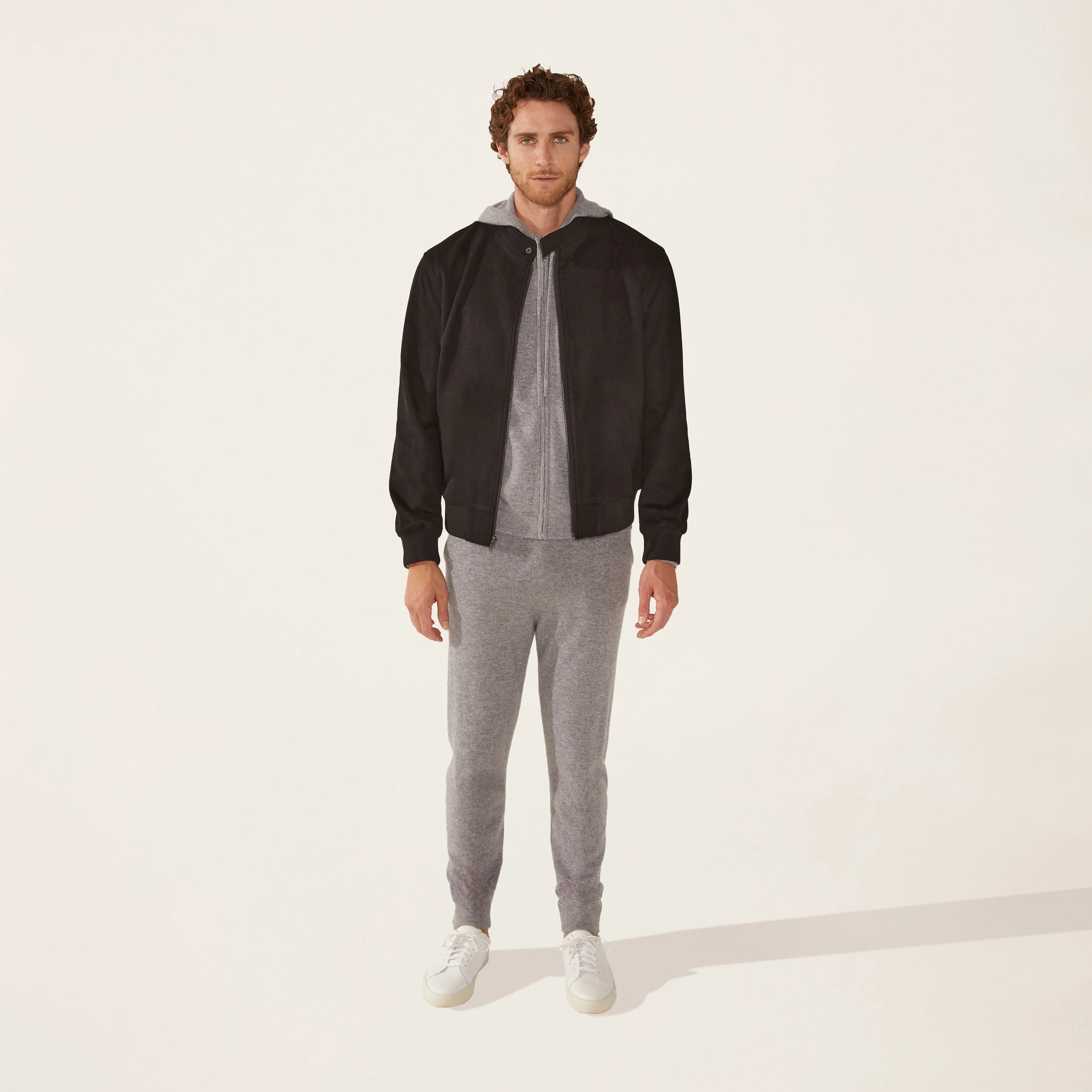 Chase Cashmere-Wool Bomber Jacket - Image 16