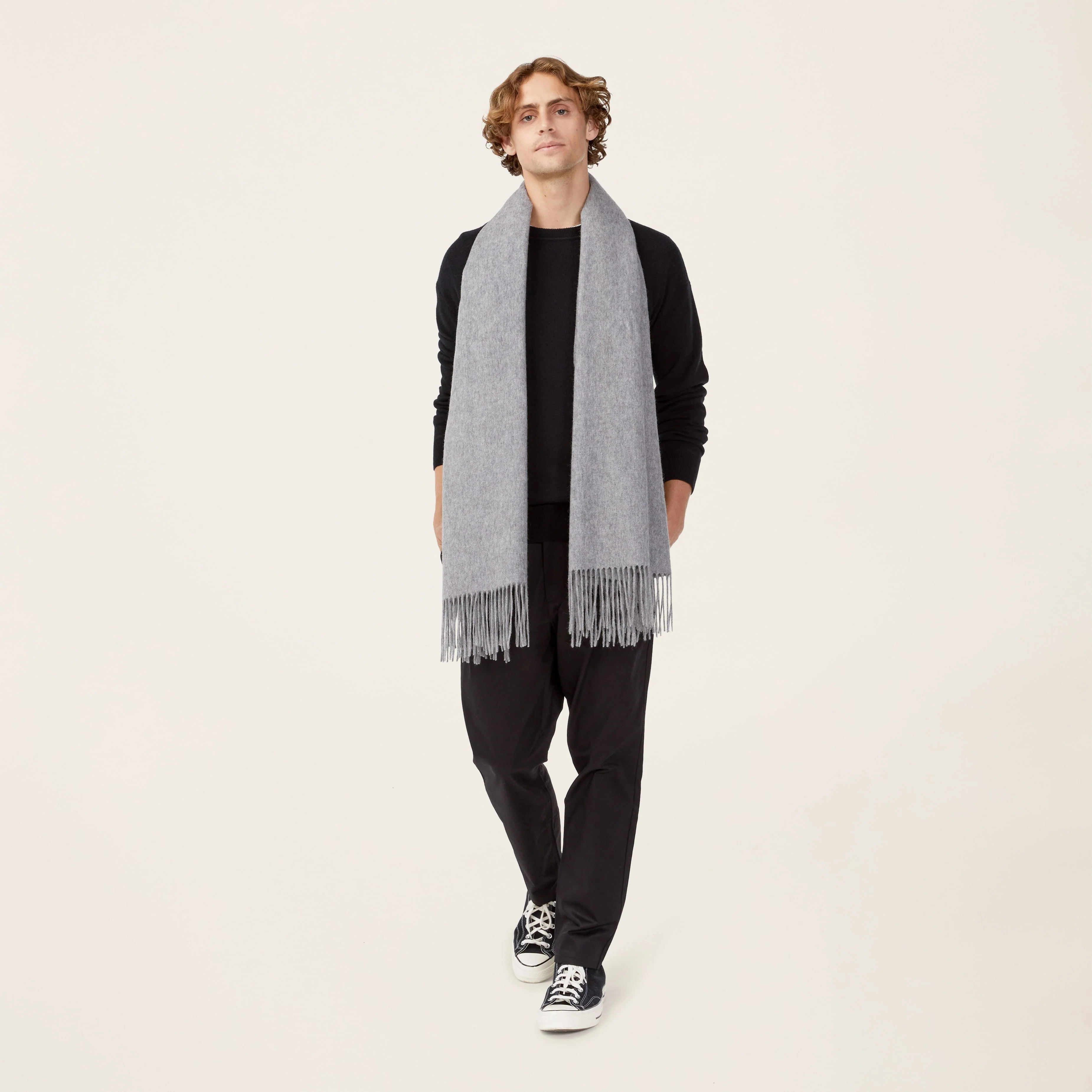 Cleo Oversized Cashmere Scarf - Image 20