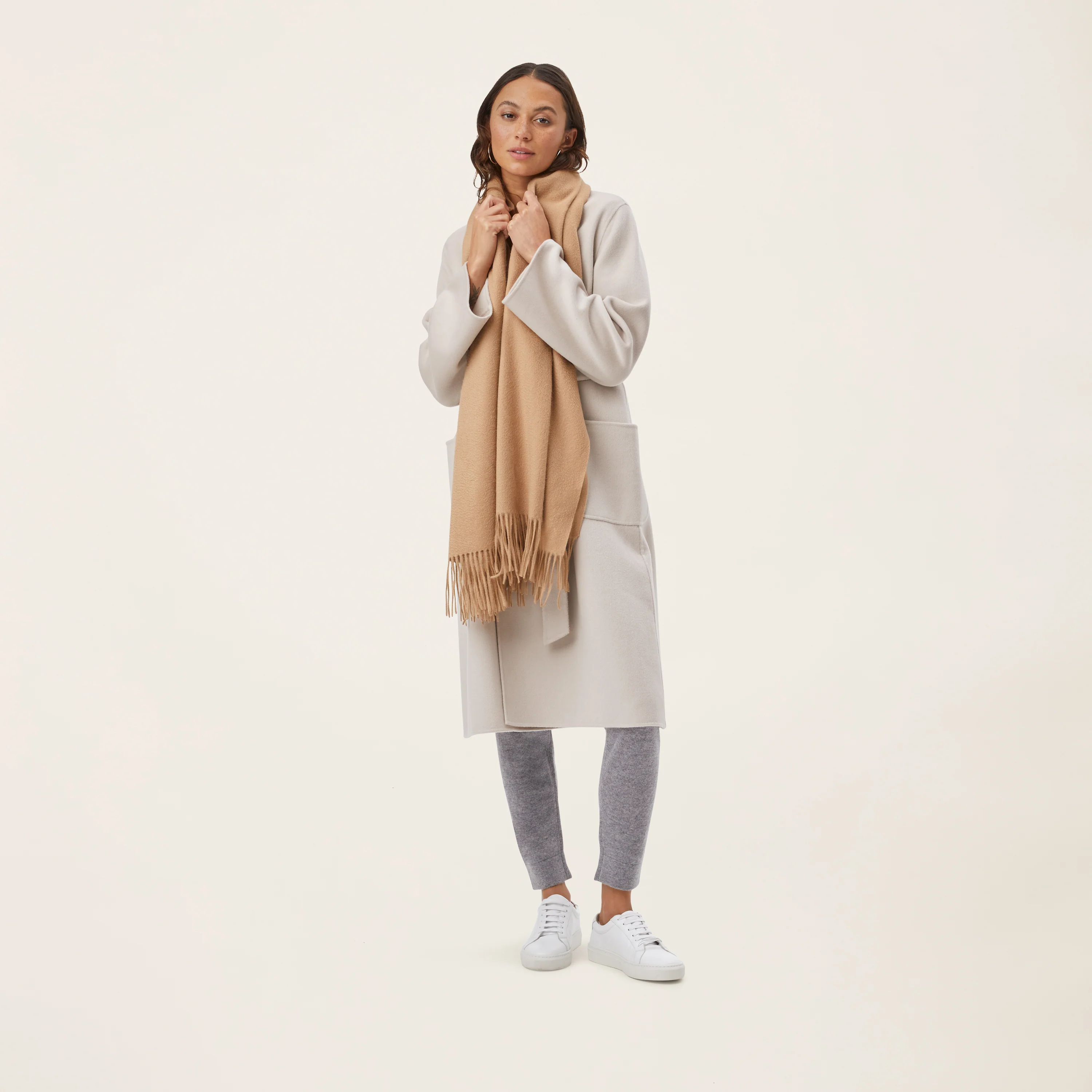 Cleo Oversized Cashmere Scarf - Image 23