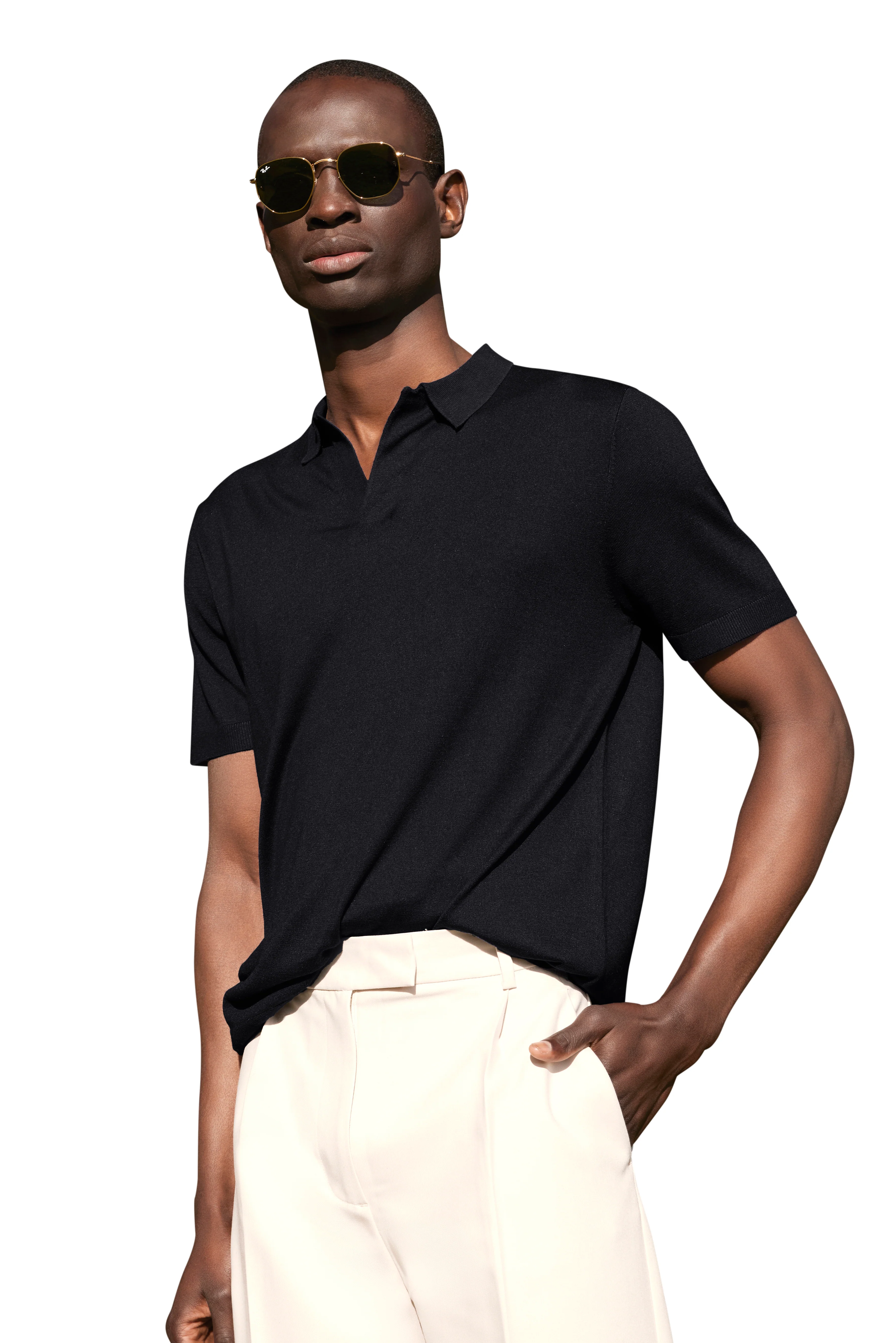 Elliot Featherlight Short Sleeve Polo - Image 3