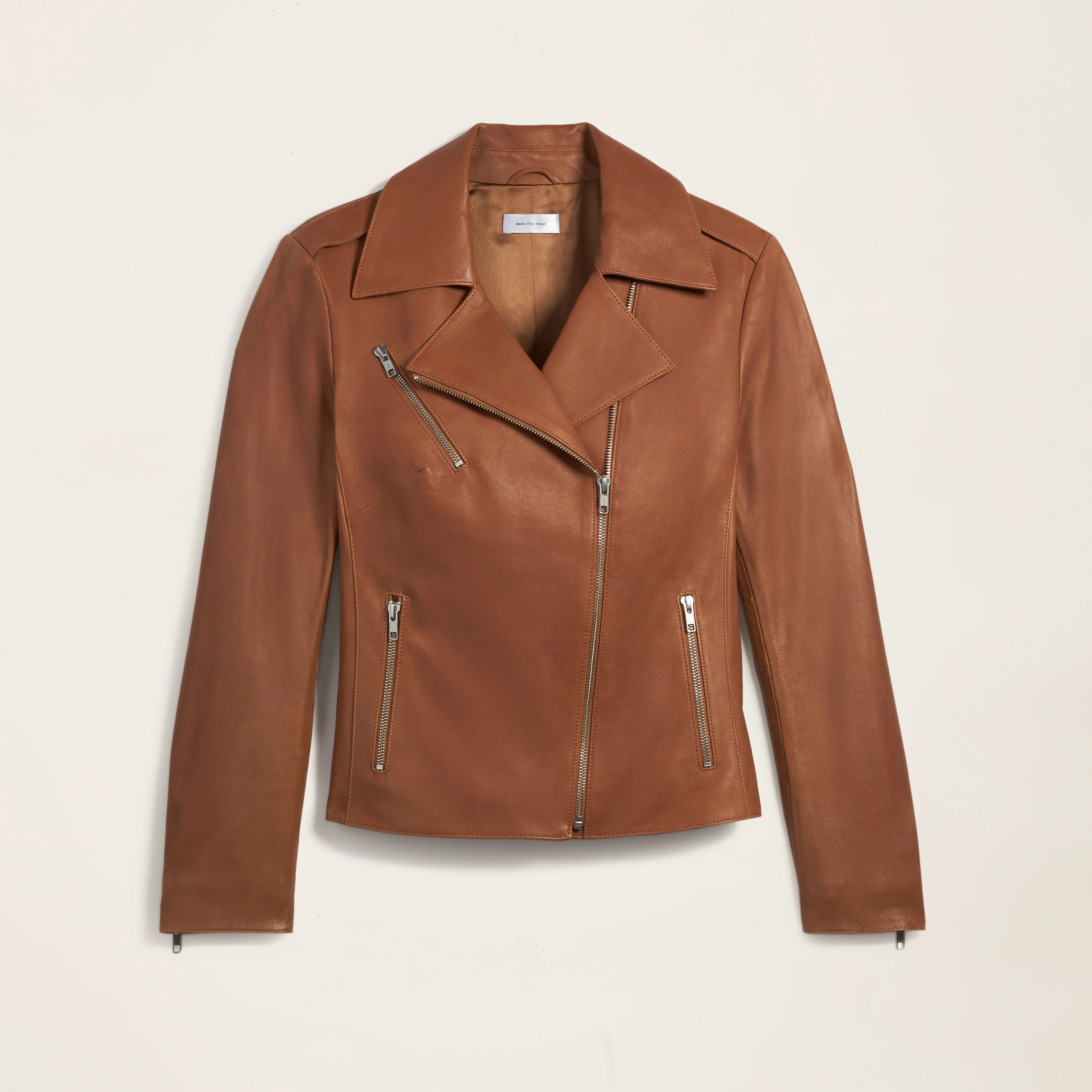 Lou Lightweight Lambskin Leather Jacket - Image 12