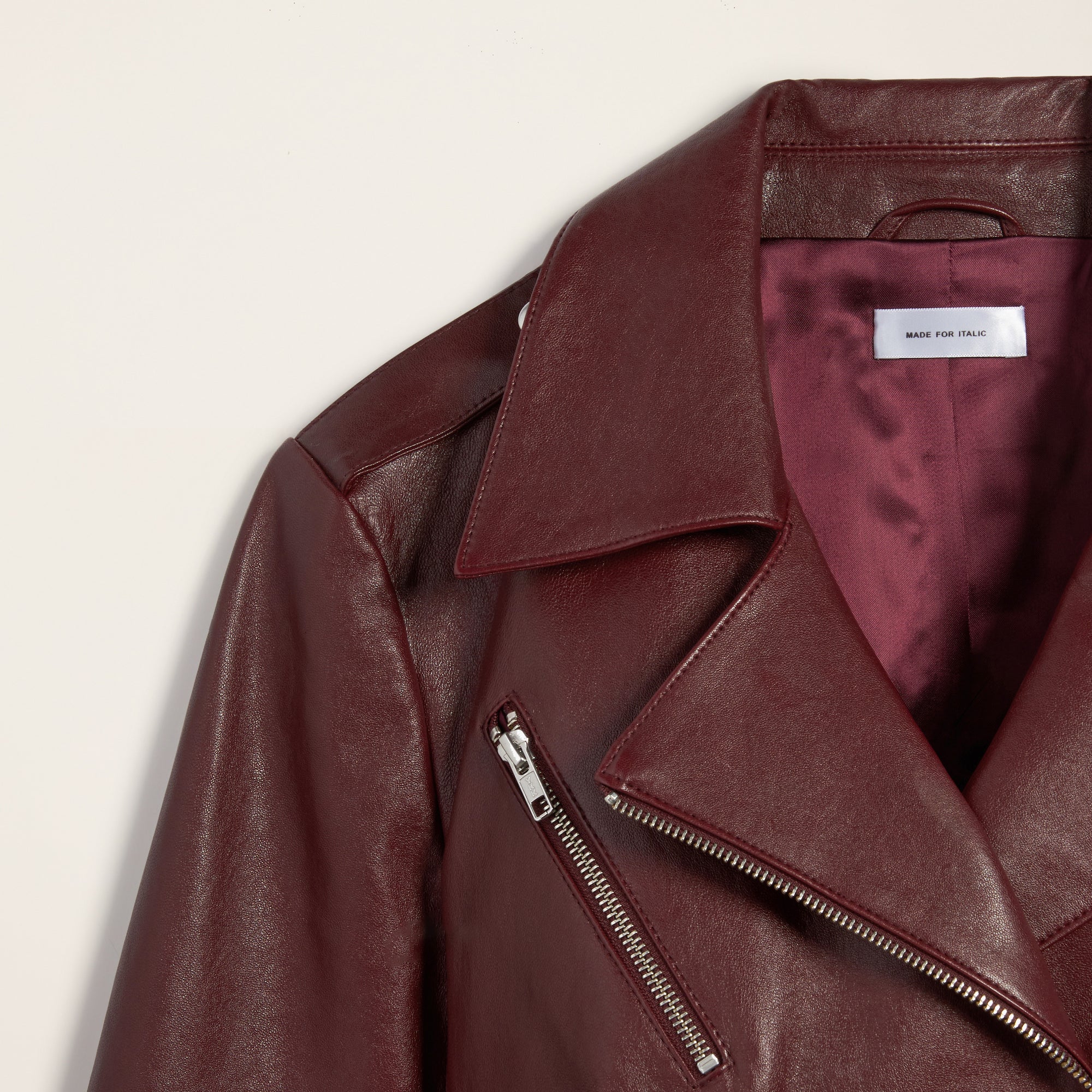 Lou Lightweight Lambskin Leather Jacket - Image 5