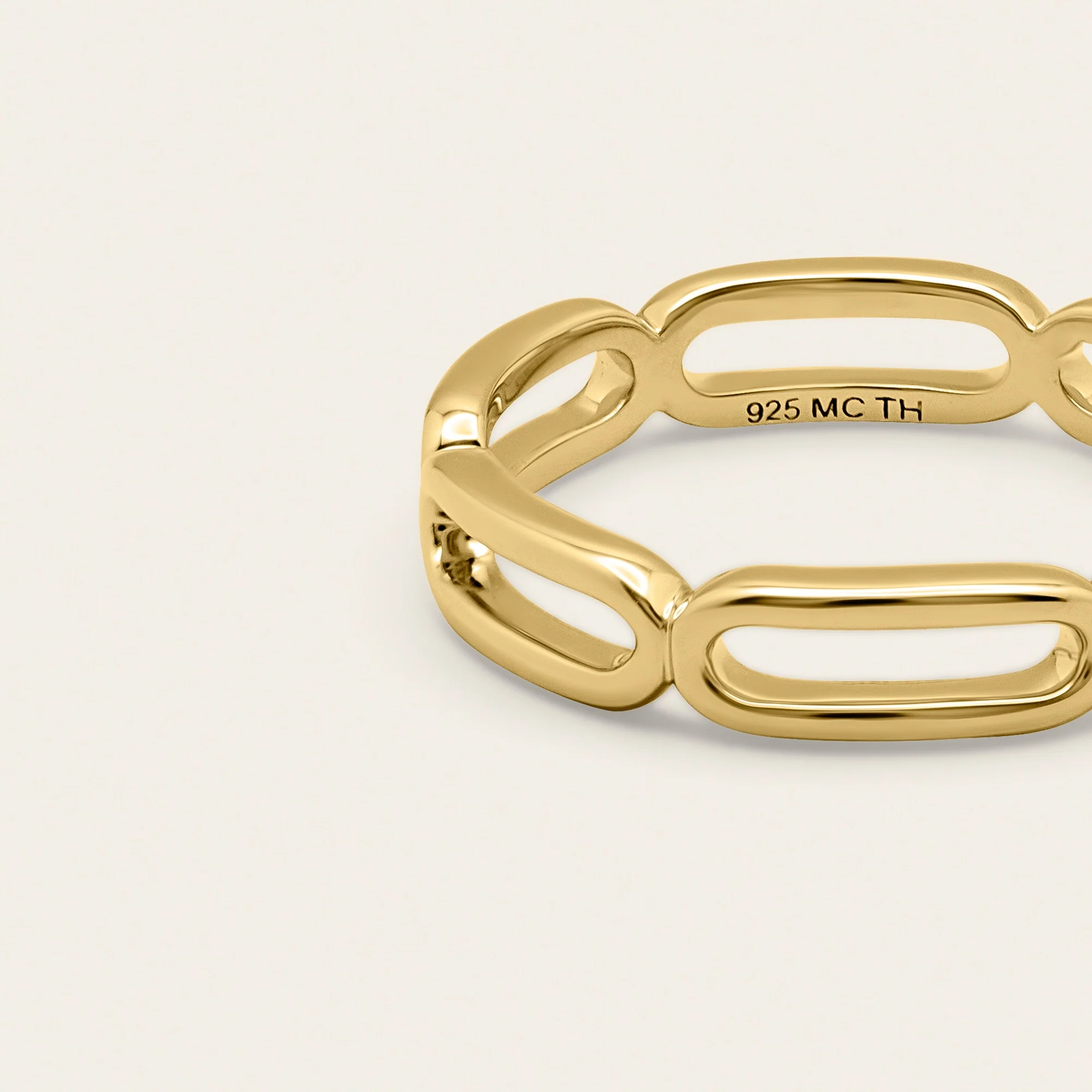 Paperclip Chain Ring - Image 5