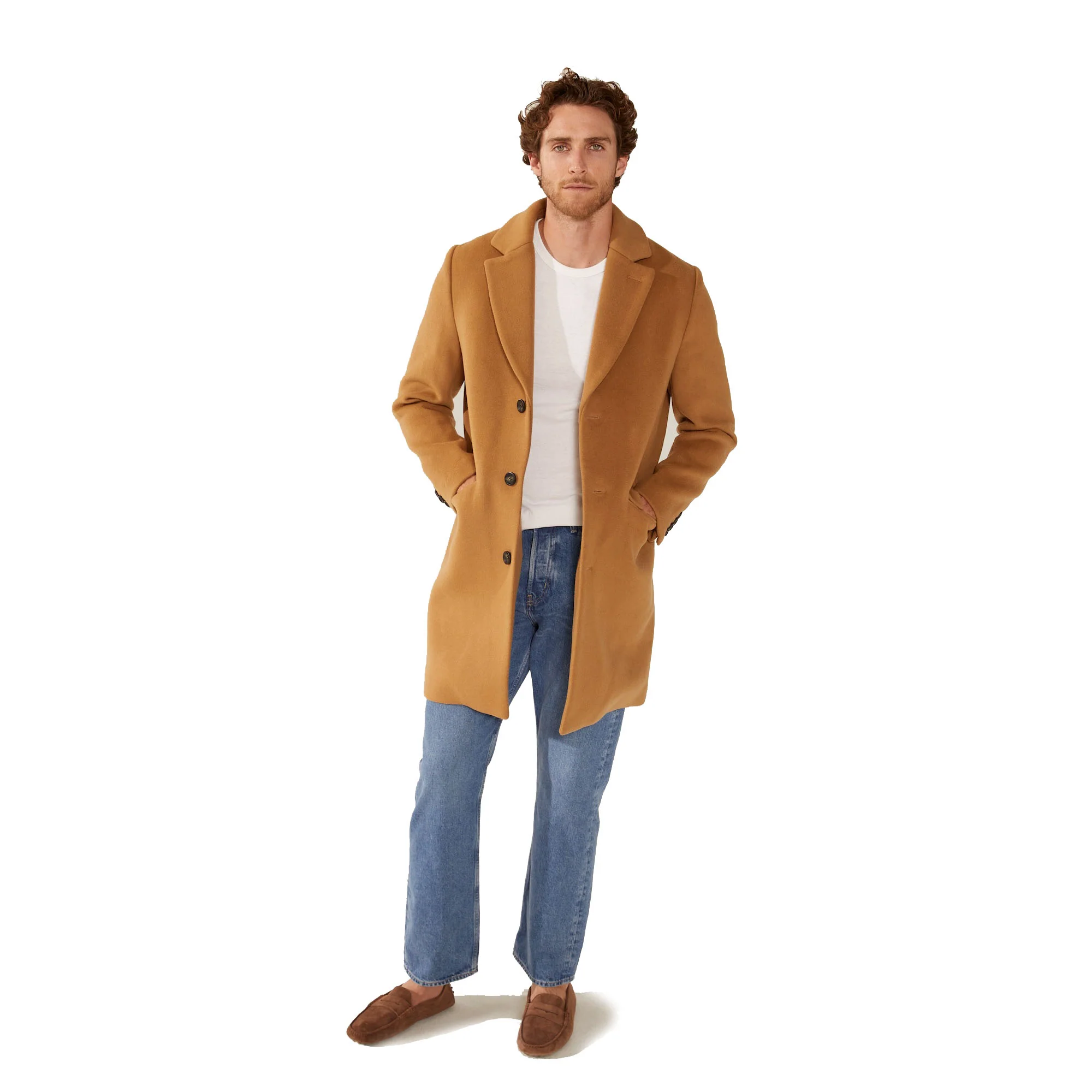 Elias Cashmere-Wool Car Coat - Image 13