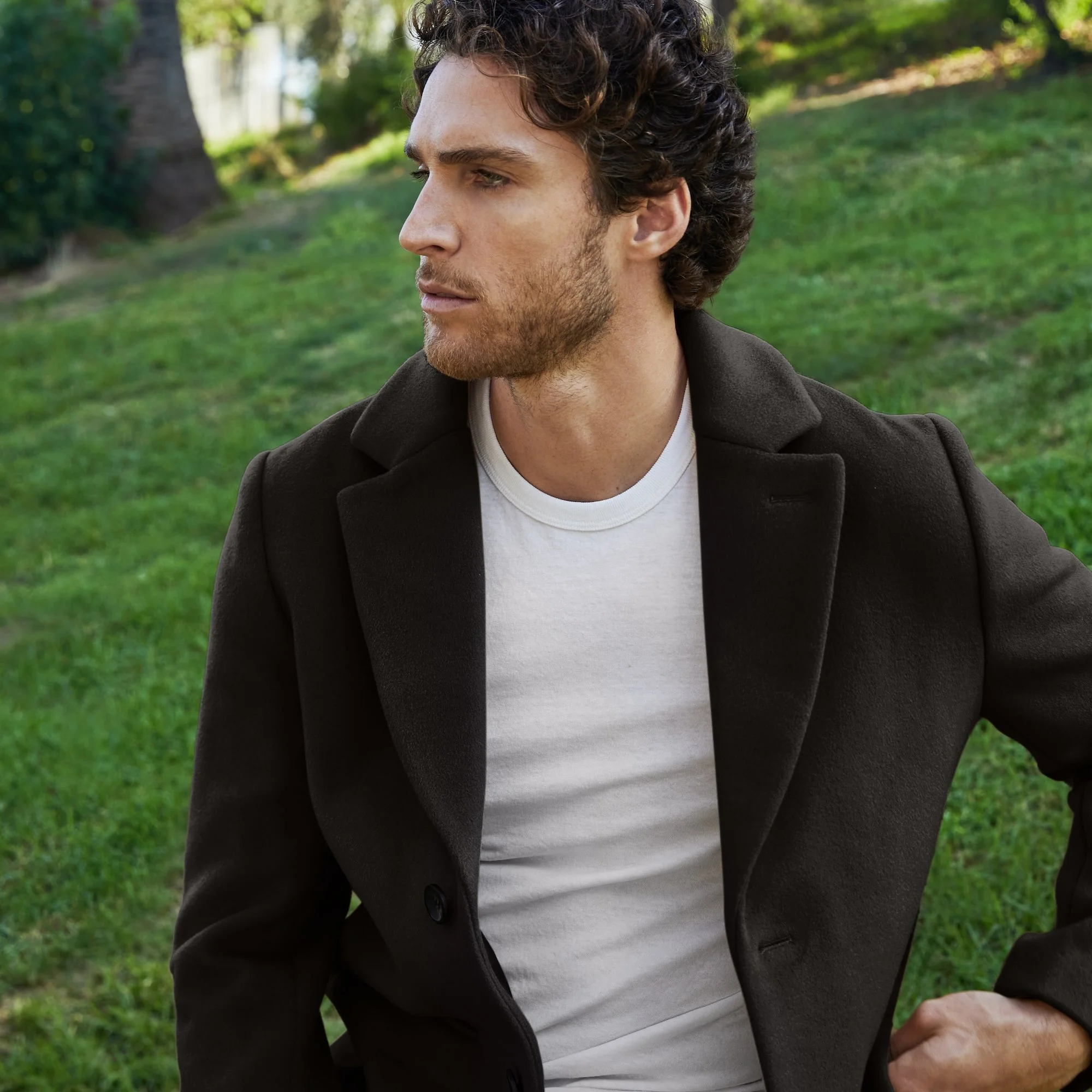 Elias Cashmere-Wool Car Coat - Image 25